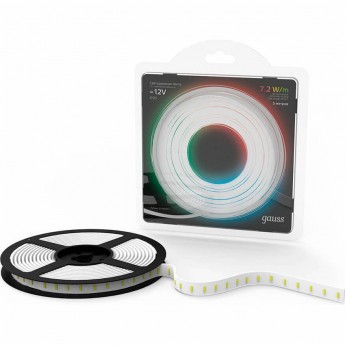 Лента GAUSS LED 5050/30-SMD 7.2W 12V DC RGB 5м