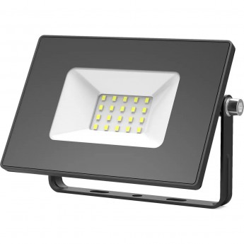 Прожектор GAUSS ELEMENTARY 20W 1750lm 6500К 200-240V IP65 черный LED