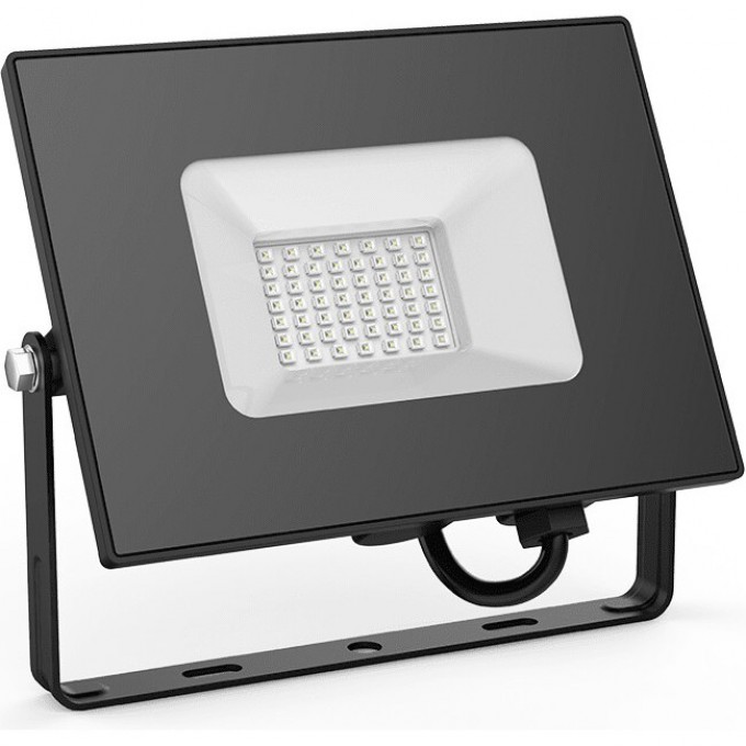 Прожектор светодиодный GAUSS ELEMENTARY 30W 2000LM IP65 зеленого свечения черный корпус 613100630