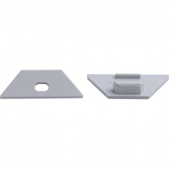 Заглушки для углового профиля светодиодной ленты GAUSS (2 заглушки в пакете)